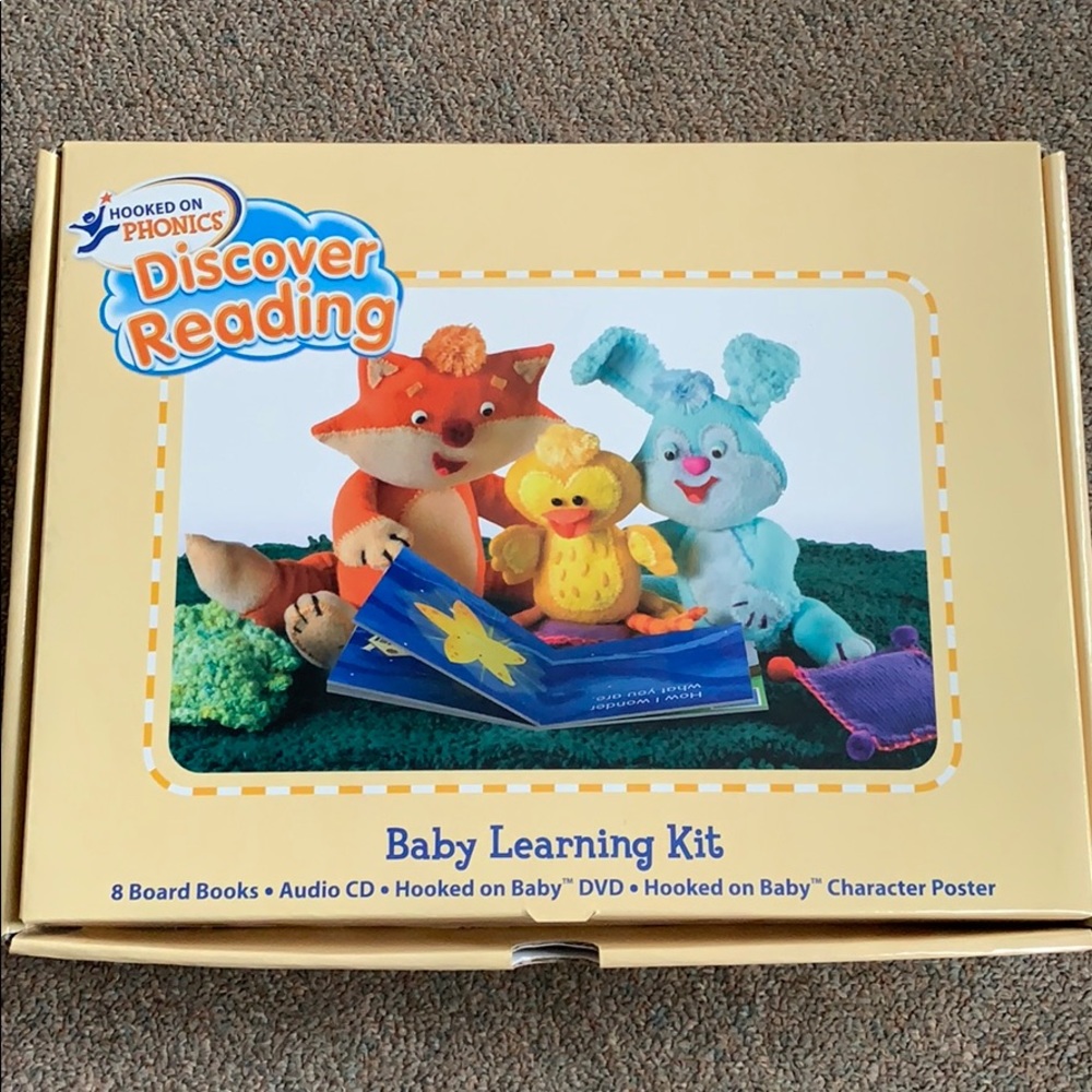 Hooked on Phonics Learning Kit Like New